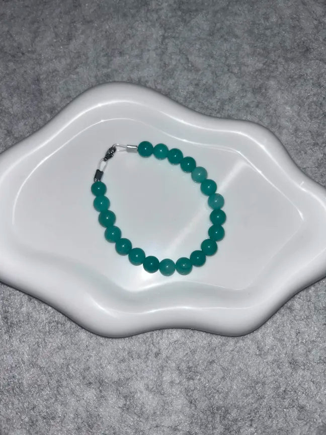 Bracelet Amazonite Fil Rigide