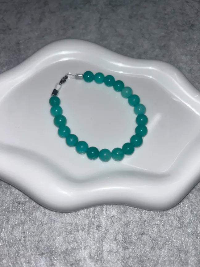 Bracelet Amazonite Fil Rigide