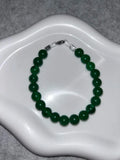 Bracelet Néphrite Fil Rigide