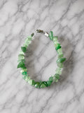 Bracelet Aventurine Verte Fil Rigide