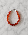 Bracelet Cornaline Fil Rigide