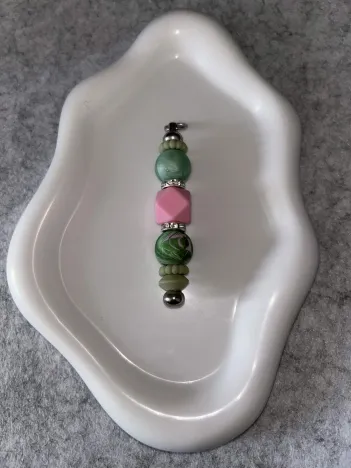 Porte-clés Perles Colorées