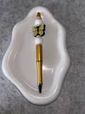 Stylo Personnalisé Papillon Jaune