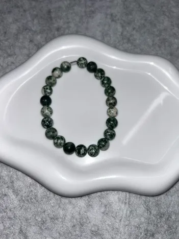 Bracelet Agate Arbre Fil Élastique