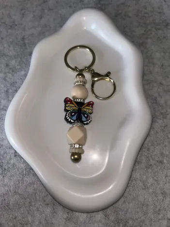 Porte-clés Papillon Coloré