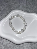 Bracelet Chips Magnésite Fil Élastique
