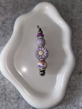 Porte-clés Marguerite Violette