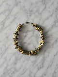 Bracelet Chips Jaspe Dalmatien Fil Rigide