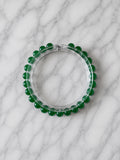 Bracelet Néphrite Fil Élastique